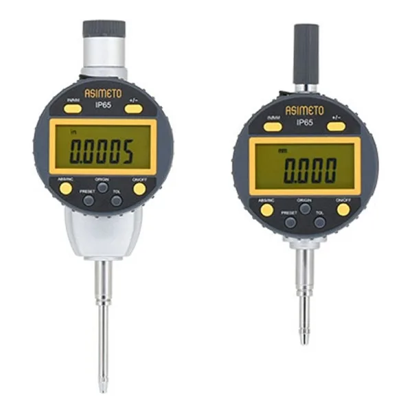 Asimeto 0-50.8mmx0.01 IP65 Dijital Komparatör Saati