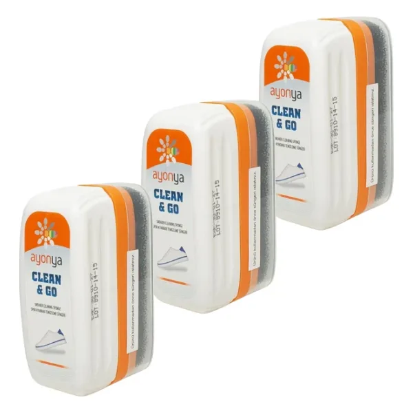 ayonya 2910 X3 Clean&Go 75ML Likitli Spor Ayakkabı Temizleme Süngeri