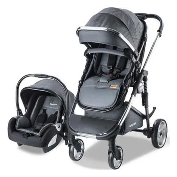 Baby Care BC-440 Colorado Chrome Gri Travel Sistem Bebek Arabası