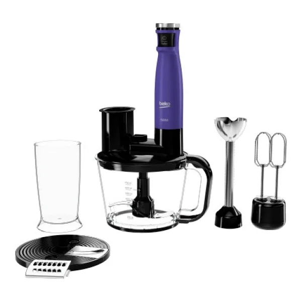 Beko RHB 5050 W Floral Mor El Blender Seti