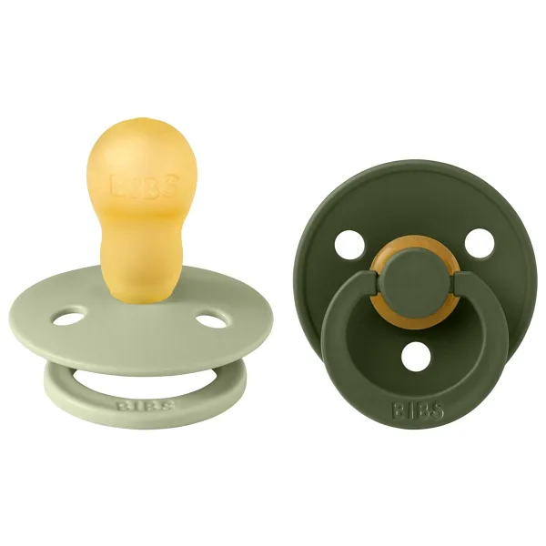 Bibs Colour Sage-Hunter Green 18 Ay+ İkili Kauçuk Emzik