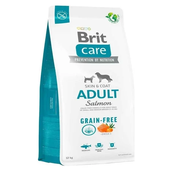 Brit Care Tahılsız Somonlu 12 kg Yetişkin Köpek Maması