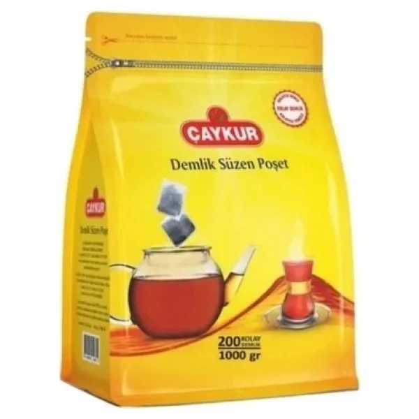 Çaykur 5 gr 200'lü Demlik Poşet Çay