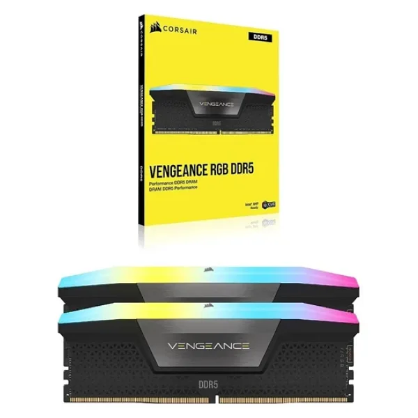 Corsair Vengeance RGB 48 GB (2x24) 6000 MHz CL36 CMH48GX5M2E6000C36 DDR5 Ram