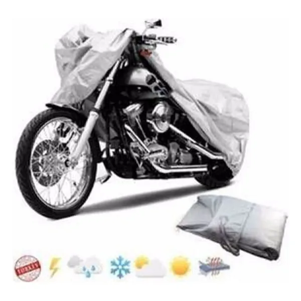 EastBranda Vespa Primavera 150 Arka Çanta Uyumlu Motor Branda Motosiklet Örtüsü