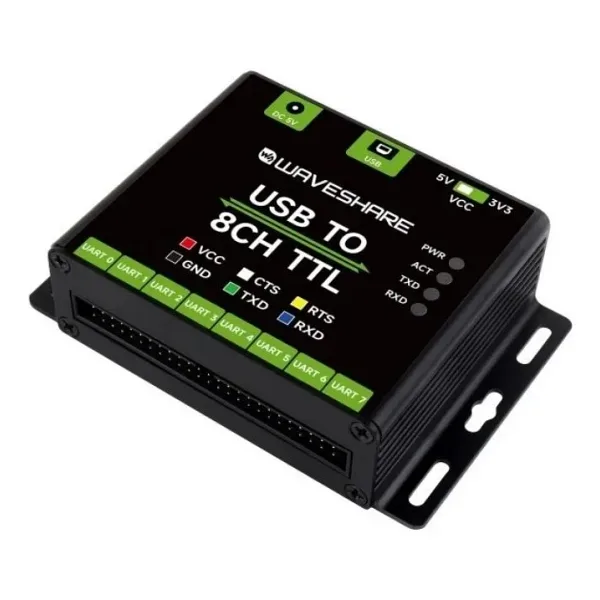 Endüstriyel USB'den 8 Kanal TTL UART Dönüştürücü