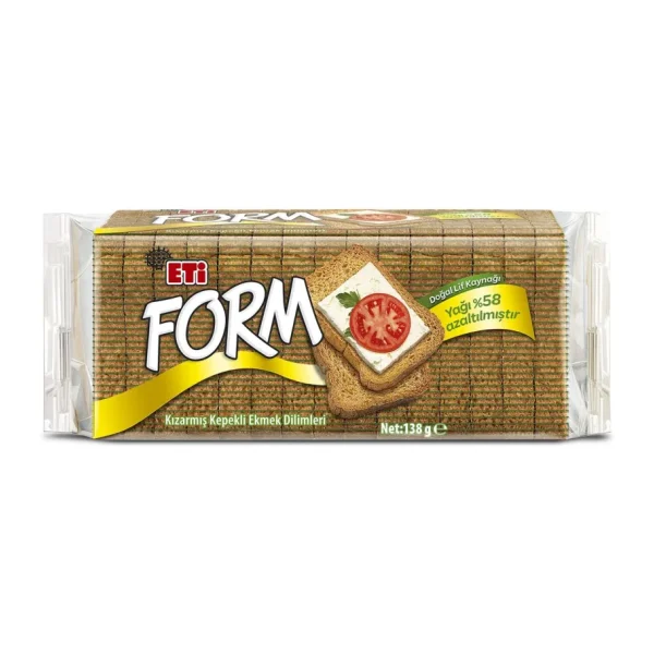 Eti Form Kızarmış Kepekli Ekmek Dilimleri 138 gr