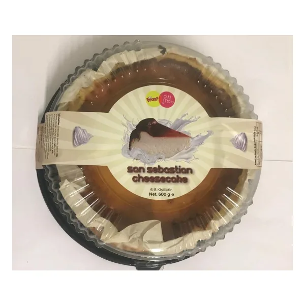 Feast 600 gr San Sebastian Cheesecake