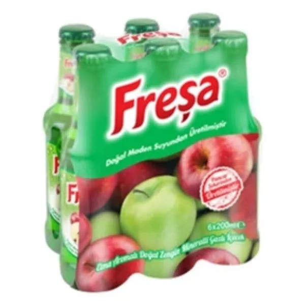 Freşa Elma Aromalı Maden Suyu 200 Ml X 6 Adet