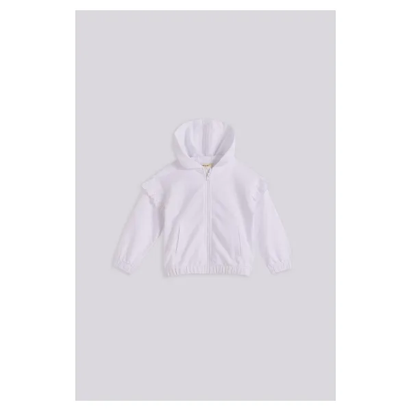 GB Baby Basic Bg Store Kız Bebek Beyaz Eşofman Takımı - 6 Ay