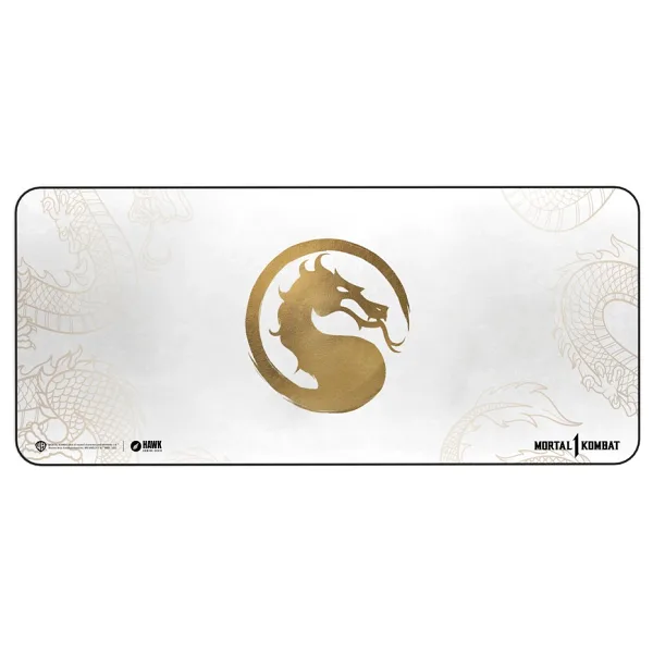 Hawk Mortal Kombat Gold Dragon 90x40 Mouse Pad