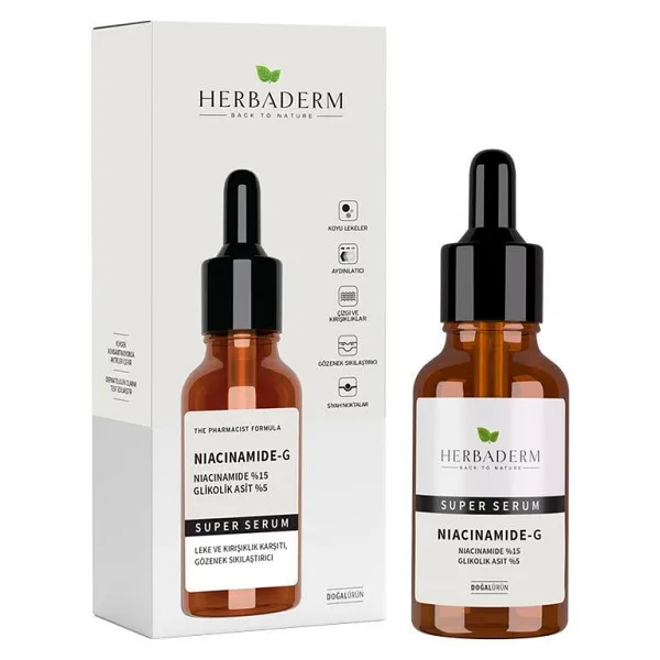 Herbaderm Superserum Niacinamide-G Yüz Serumu 30 ml