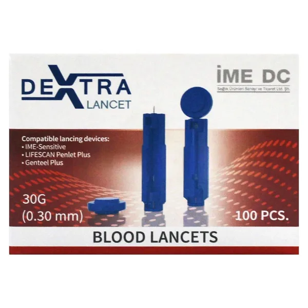Ime-Dc Dextra Lanset 30G 100LÜ