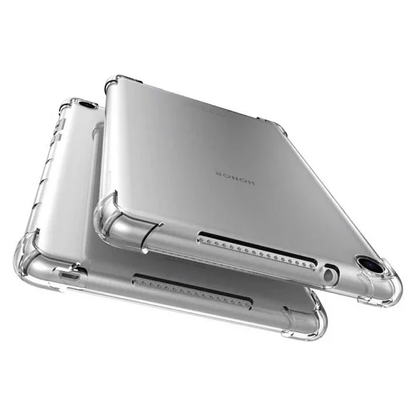 iPad Pro 10.5 (7.nesil) - Uyumlu Uyumlu Omsy Tablet Nitro Anti Shock Silikon Kapak-Renksiz