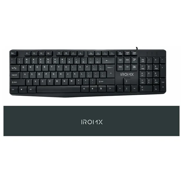 IROMX K15 TR KABLOLU STANDART SİYAH Q KLAVYE