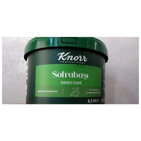 Knorr Sofrabaşı Sebzeli Çeşni 6.5 kg
