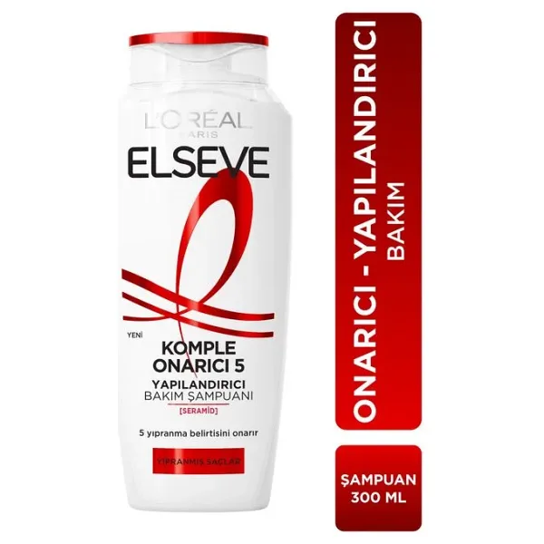 L'Oreal Paris Elseve Komple Onarıcı 5 Yapılandırıcı 360 ml Şampuan