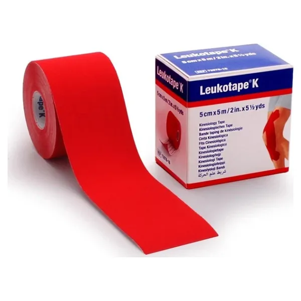Leukotape K 5cm x 5m Bsn Kinesiotape Kırmızı
