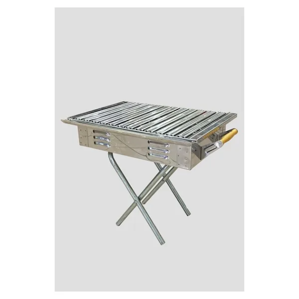 Mangal Marketi Paslanmaz Katlanabilir Ayaklı Mangal 45 cm