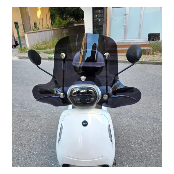 Motocam Rks Vps 125 Ön Cam 2022-2026 Model 42Cm Siyah Renkli 4Mm Elcikli Aparatsız