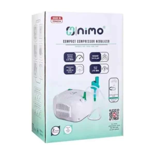 Nimo Kompresörlü Kopmpakt Mini Nebulizatör Hnk-Nbl-Mn