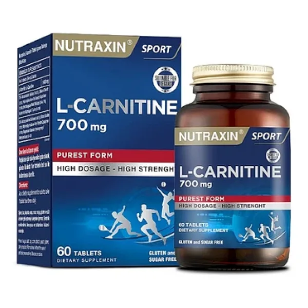 Nutraxin Sport L-Carnitine 700mg 60 Kapsül