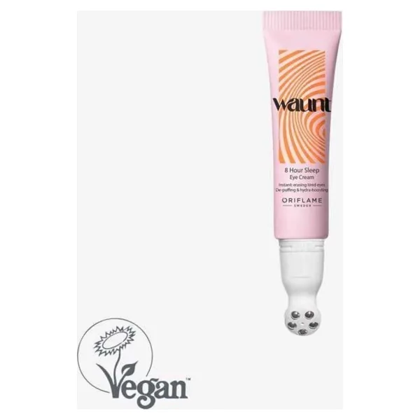 Oriflame Waunt 8 Hour Sleep Metal Bilye Uçlu Vegan Göz Kremi 41353