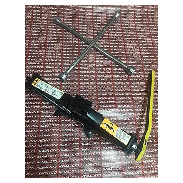 Oto Krikosu 1.5 Ton Makas Cırcır Araç Kriko + Bijon Anahtarı