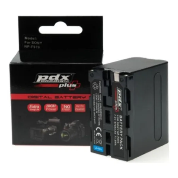 Pdx NP-F970 9700 mAh Video Kamera Bataryası