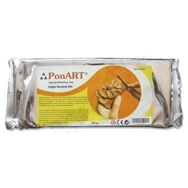 PonART 500 gr Terracotta Seramik Kil