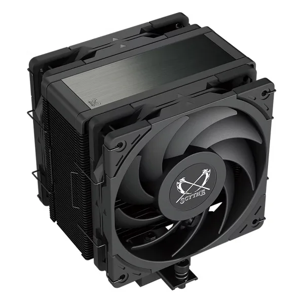 Scythe Kotetsu 4 Dual Fan Black Edition CPU Hava Soğutucu, Intel LGA1700, LGA1151, AMD AM5, AM4 Desteği, 120mm, Tek Kule (Kotetsu 4 Dual Fan Black Edition)