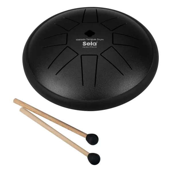 Sela SE370 ~ 25cm Tongue Drum (La Hirajoshi / Siyah)
