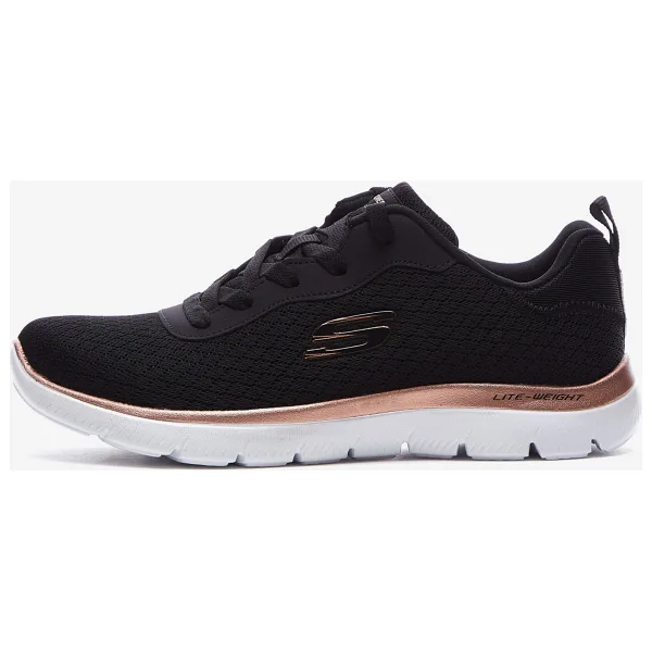 Skechers Summits 88888316TK BKRG Siyah-Beyaz Kadın Spor Ayakkabı