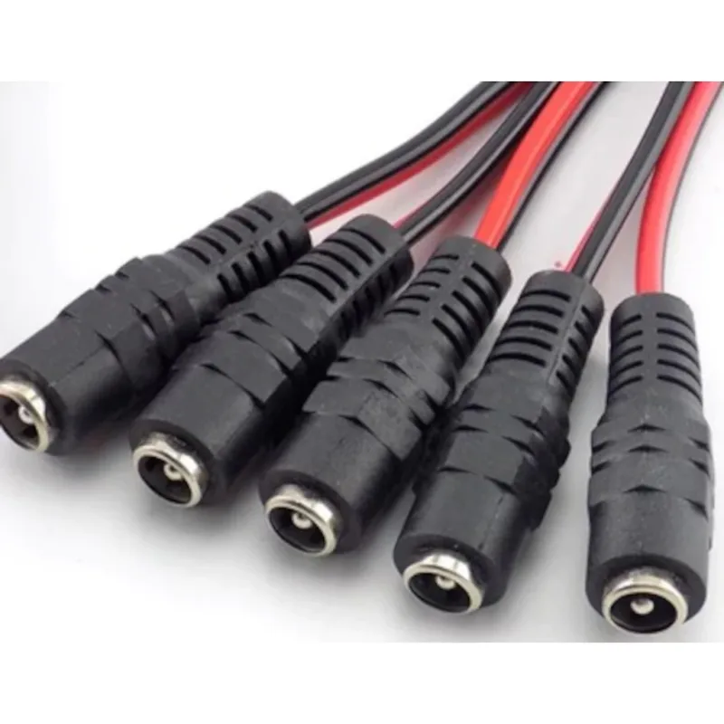 SpeedUF Güvenlik Kamerası 12V Dc Dişi Power Jack 100-50-25-10ADET