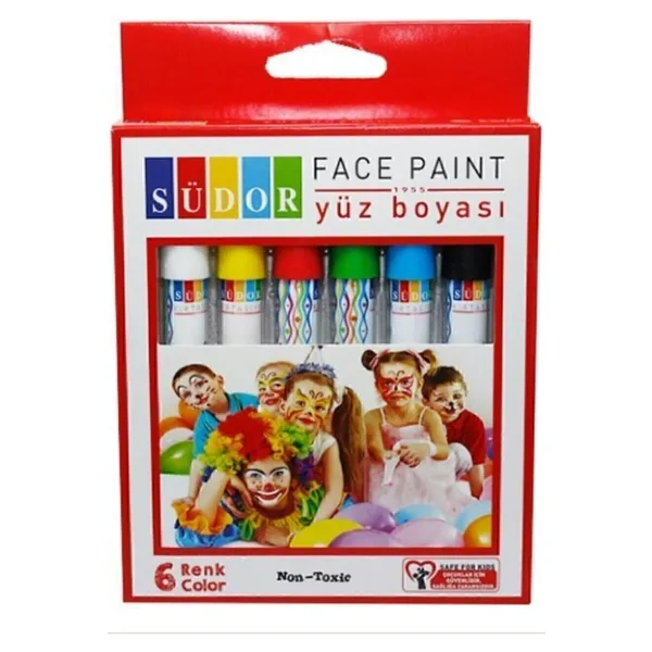 Südor 6 Renk Yüz Boyası