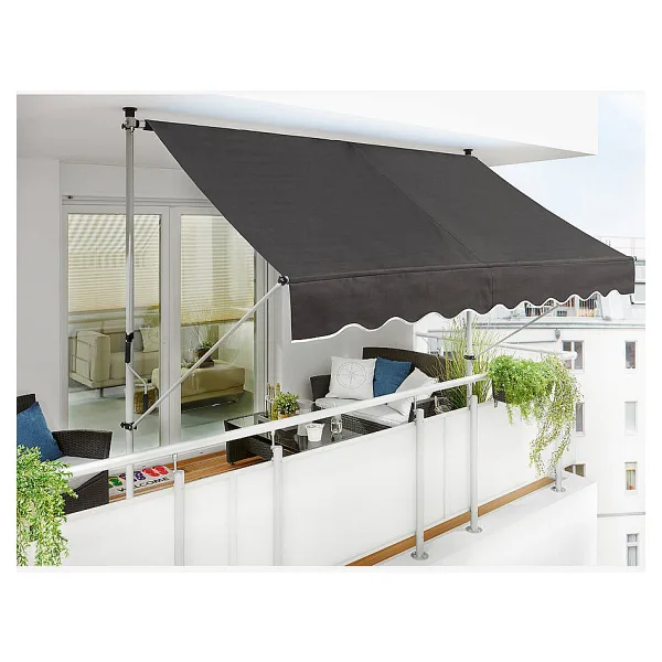 Sunfun Teleskopik Tente Antrasit 300x130 cm