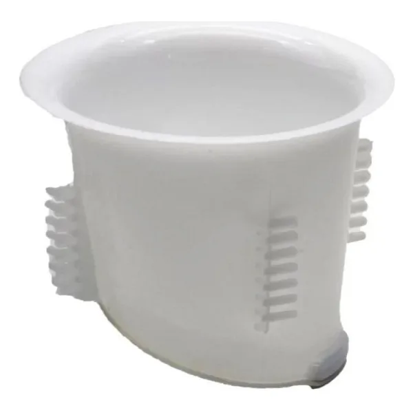 Titiz TP-121 Plastik Wc Matik Tuvalet Kapağı - Tek Kapaklı Koku Önleyici - Beyaz - 1 Adet