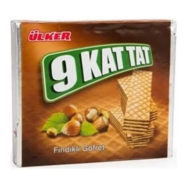 Ülker 9 Kat Tat Fındıklı Gofret 39 gr