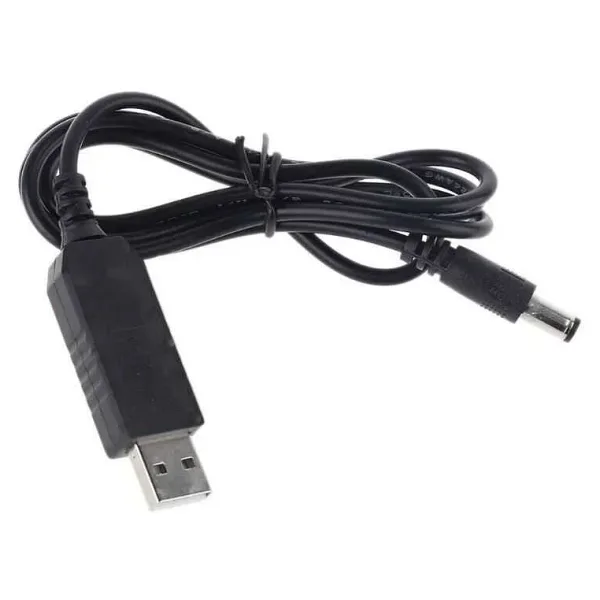 USB 5V - 9V Voltaj Yükseltici Booster 1m