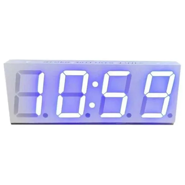 Wifi 4 Digit Led Display Saat / Alarm Modülü - Mavi