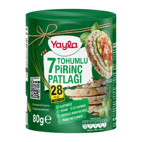 Yayla 7 Tohumlu Pirinç Patlağı 80 gr