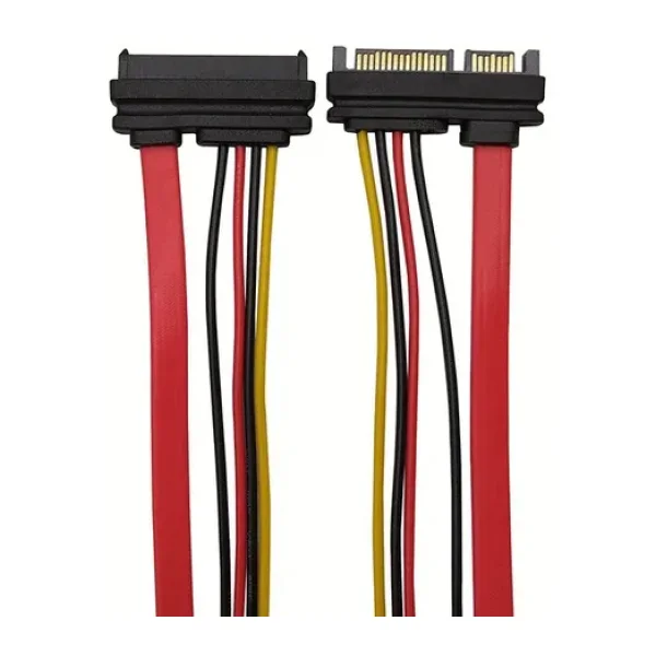 7+15 22 Pin Sata Data Power Uzatma Kablosu - 50cm