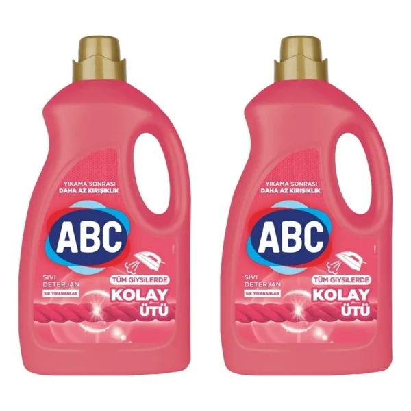 ABC Kolay Ütü Sıvı Deterjan 2.7 lt 2'li