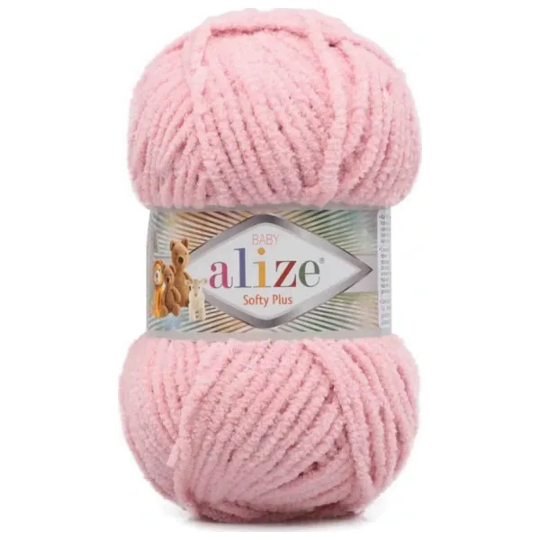 Alize . Alize Softy Plus El Örgü İpi Pudra 161