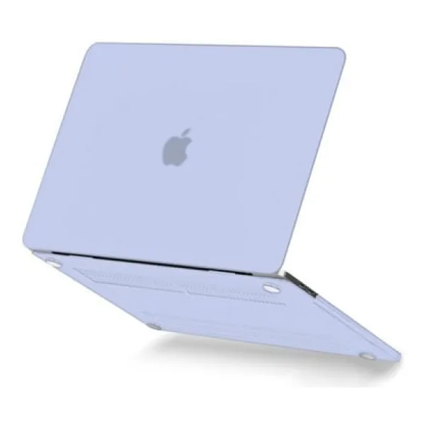 Apple Macbook Pro 13 2021 Macbook Buzlu Kapak - Lila
