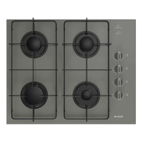 Arçelik OCD D 651-2 EKG Gri Cam Ankastre Ocak