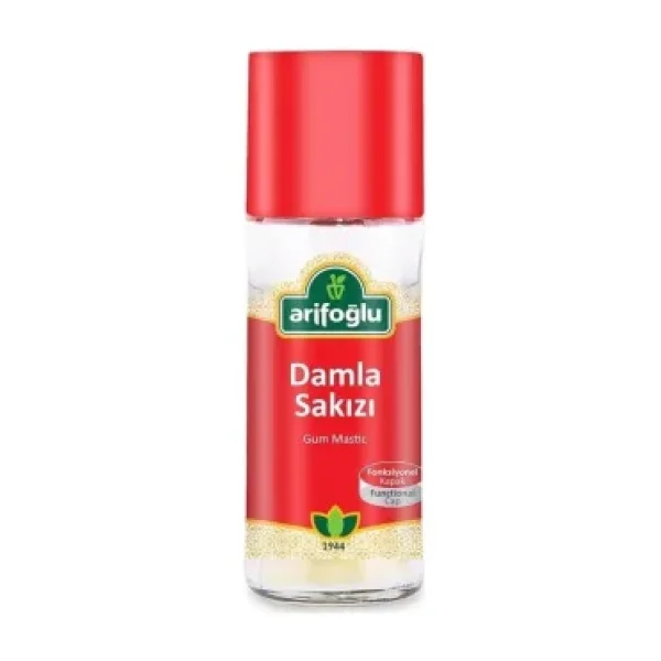 Arifoğlu Damla Sakızı 10g Cam Ambalajda Yüksek Aroma ve Fonksiyonel Kapak ile - 10 gr