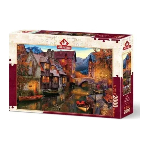 Art Puzzle Kanal Boyu Evleri Puzzle 2000 Parça 5476
