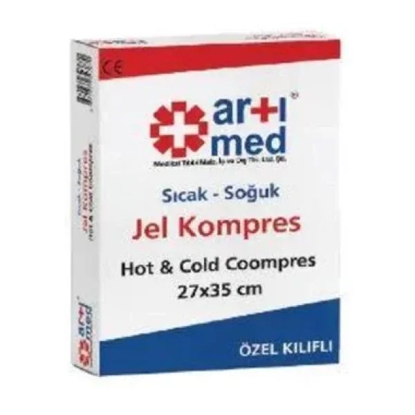 Artımed Kılıflı Büyük Boy 27x35 cm Jel Sıcak Soğuk Kompres