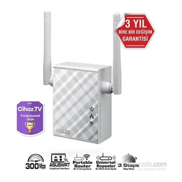 Asus RP-N12 300 Mbps Wifi Güçlendirici